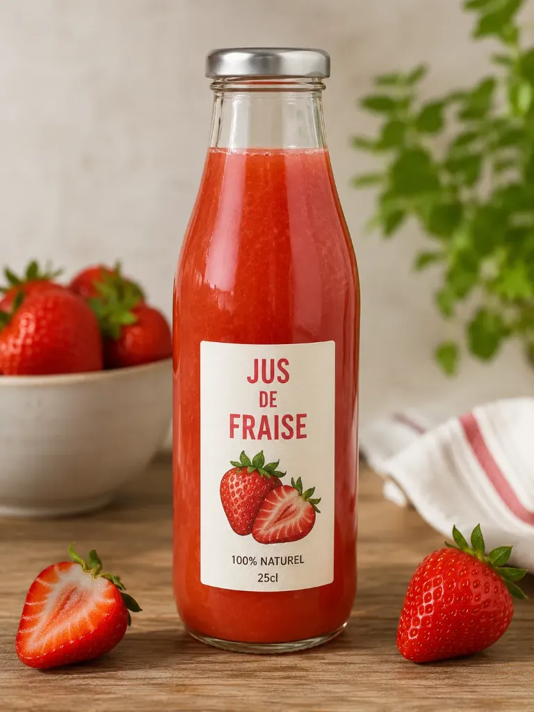 Jus de fraise
